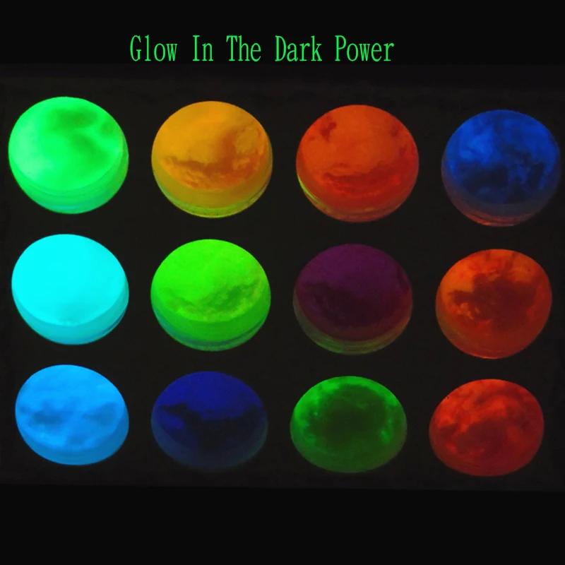 12  Photoluminescent Ŀ, ü Ʈ Ŀ,  ȿ Fine Glitter LONG-TIME Light GLOW-IN-THE-DARK Power100g